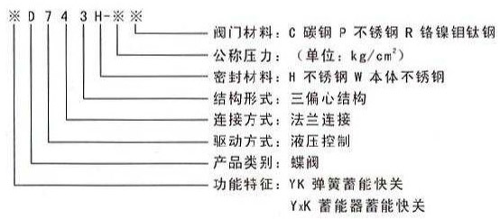 0.5秒液控快速關(guān)閉閥型號(hào)說(shuō)明
